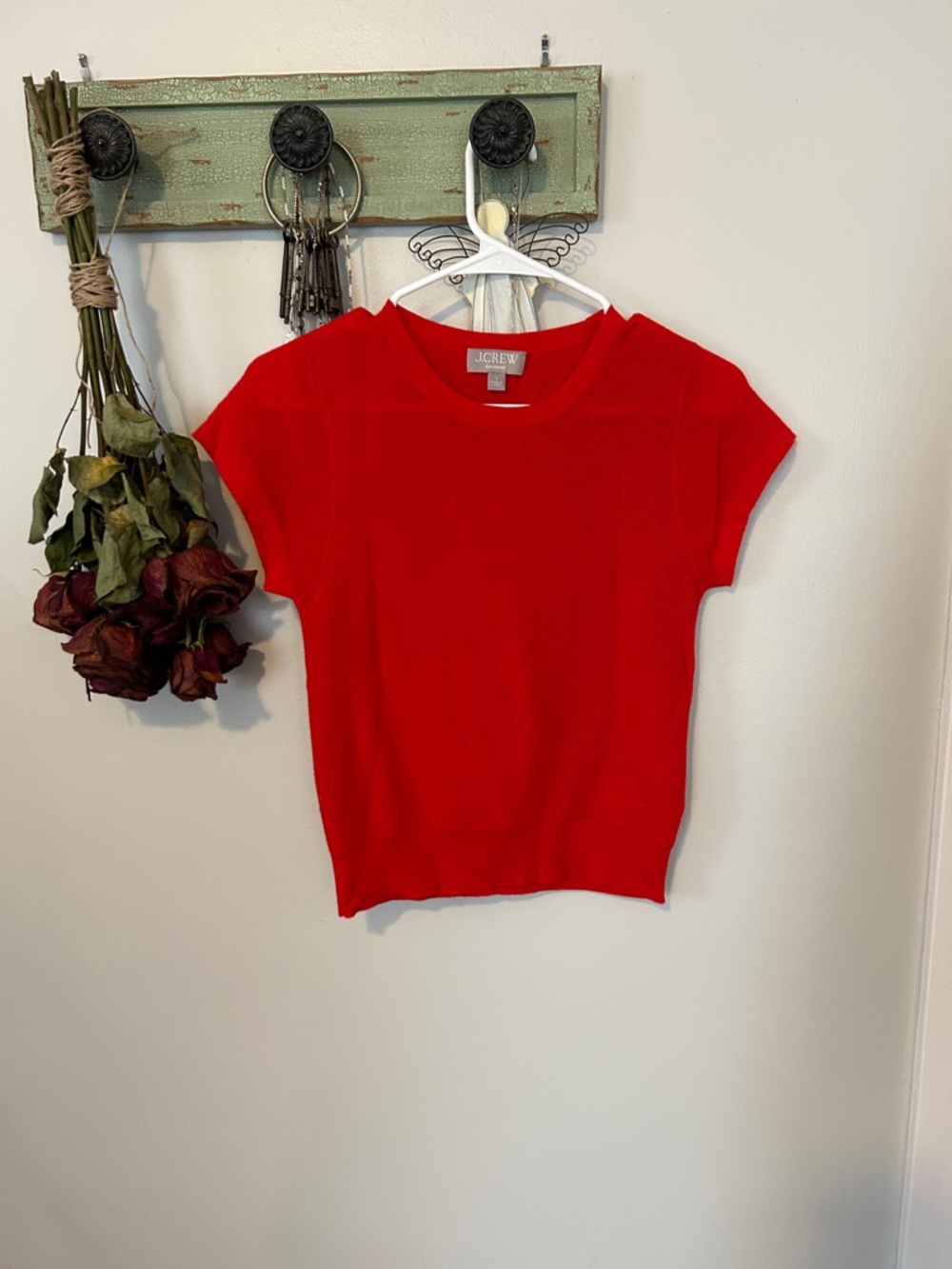 J. Crew Cashmere Short-Sleeve Tee